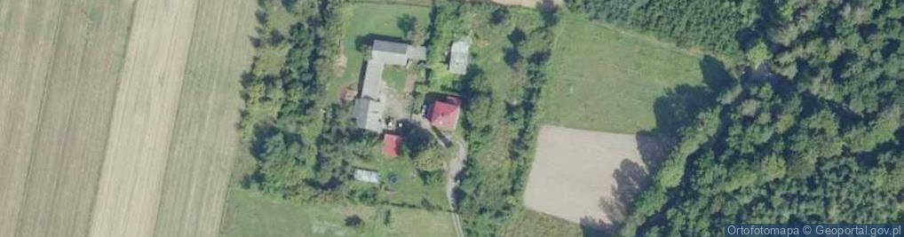 Zdjęcie satelitarne Gospodarstwo Ekologiczno-Agroturystyczne Zacisze