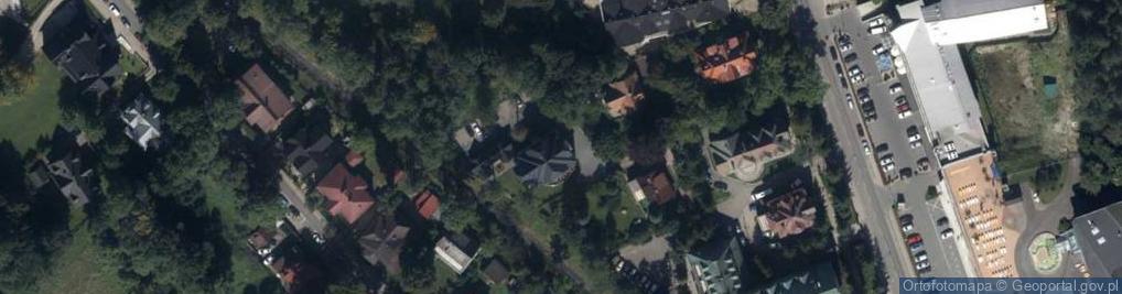 Zdjęcie satelitarne Jagiellońska Residence