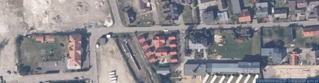 Zdjęcie satelitarne Karolina - Domki