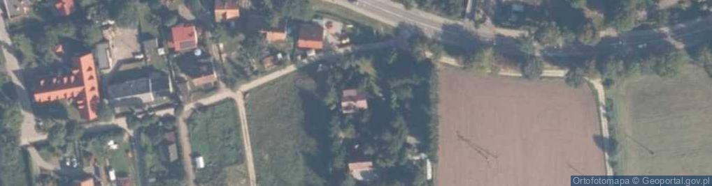 Zdjęcie satelitarne KAZIMIERA GAŁKA WYNAJEM POKOI -GAŁKOWO- Stegna