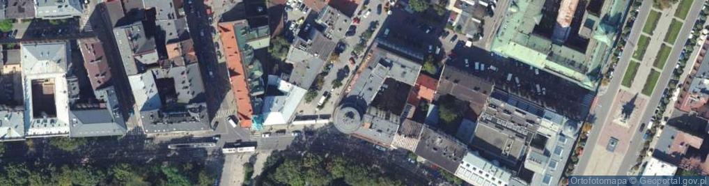 Zdjęcie satelitarne Main Square Rynek Kleparski