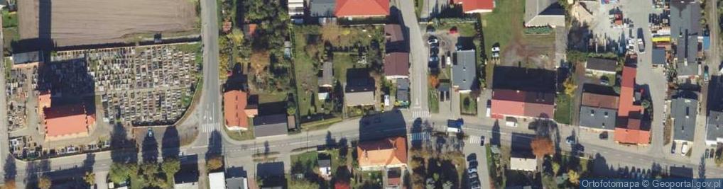 Zdjęcie satelitarne Nadwiślańskie Zacisze