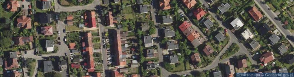 Zdjęcie satelitarne Noclegi U Janiny 2 Boleslawiec