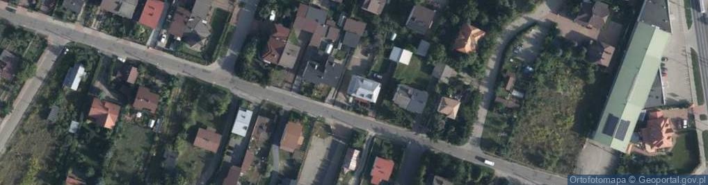 Zdjęcie satelitarne NOCLEGI U MACIEJA Pokoje do wynajęcia Kwatery prywatne Tanie no