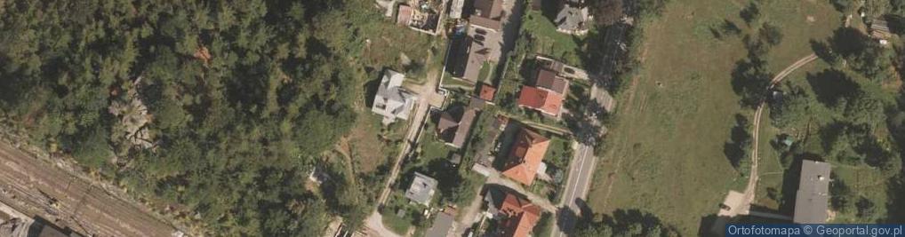 Zdjęcie satelitarne Orzechówka