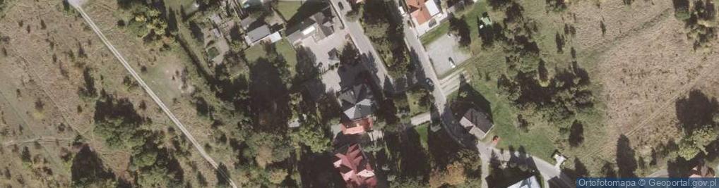 Zdjęcie satelitarne Ośrodek Wypoczynkowy Rajski Dom