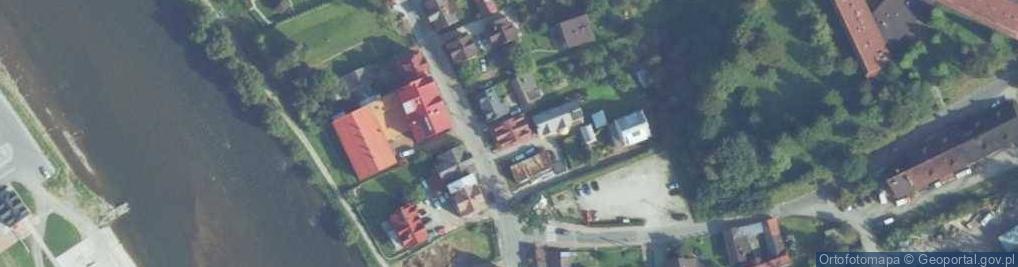 Zdjęcie satelitarne Pensjonat Dunajec