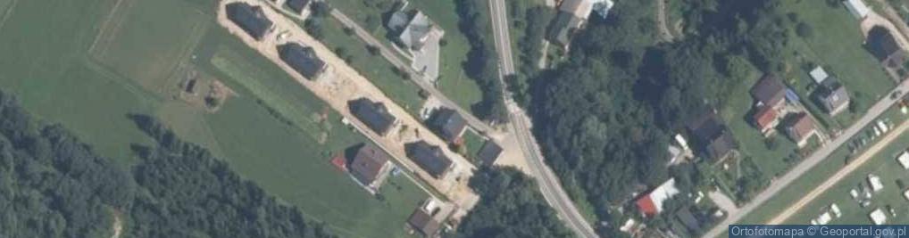 Zdjęcie satelitarne Piotr Bogaczyk. Domek Myśliwski