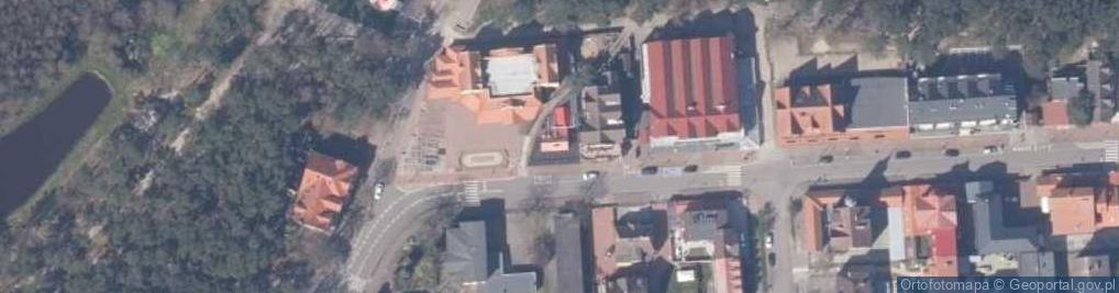 Zdjęcie satelitarne Pod Strzechą