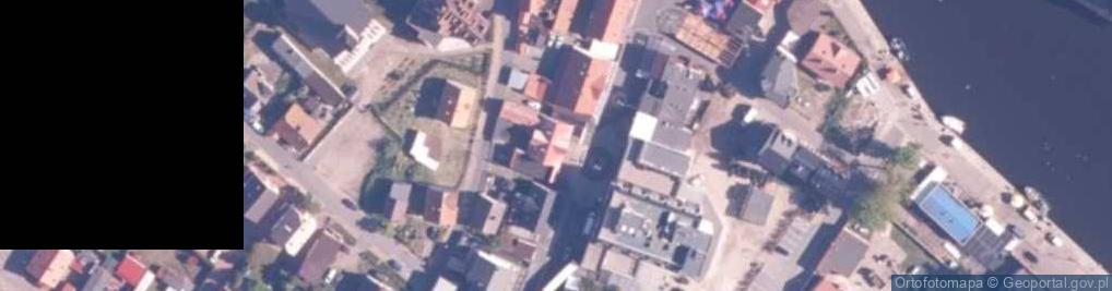Zdjęcie satelitarne Pokoje Gościnne 3 min od Plaży