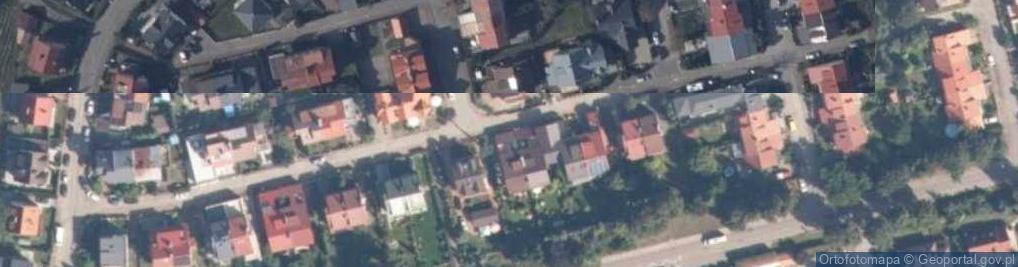 Zdjęcie satelitarne Pokoje gościnne Bryza