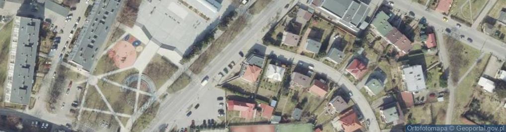 Zdjęcie satelitarne Pokoje Gościnne Centrum