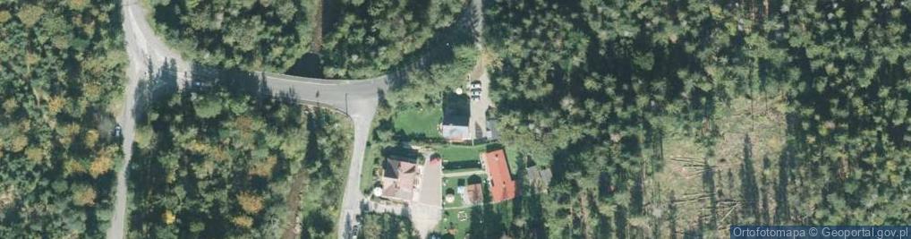 Zdjęcie satelitarne Pokoje Gościnne Dominik