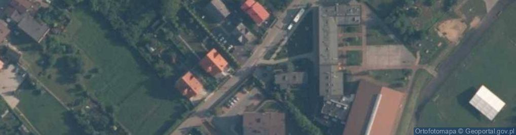 Zdjęcie satelitarne Pokoje gościnne Dorota