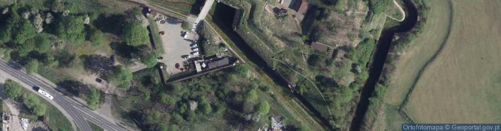 Zdjęcie satelitarne Pokoje gościnne Fort IV