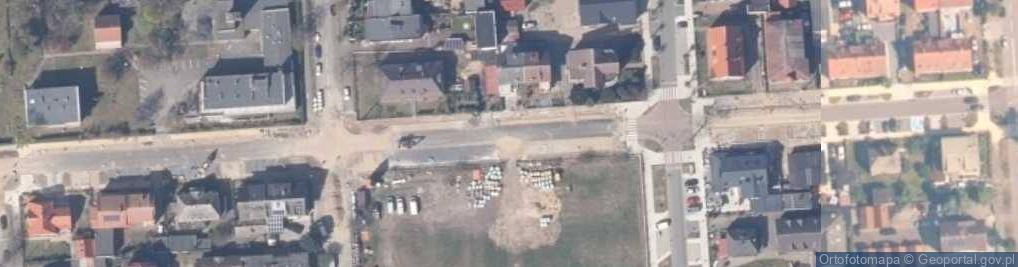 Zdjęcie satelitarne Pokoje gościnne Frączek Małgorzata