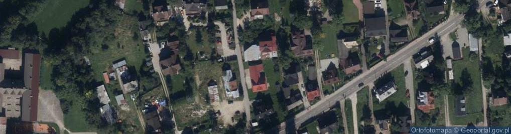 Zdjęcie satelitarne Pokoje gościnne Janikówka