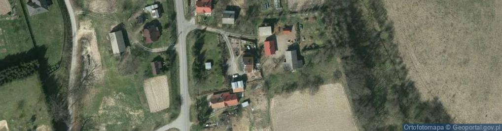Zdjęcie satelitarne Pokoje gościnne Jantar