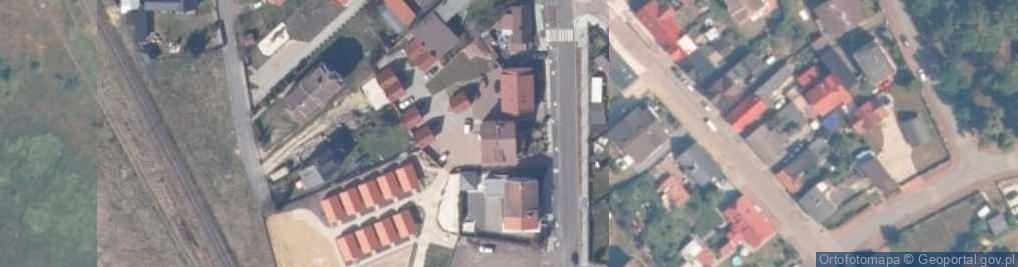Zdjęcie satelitarne Pokoje gościnne Kamil