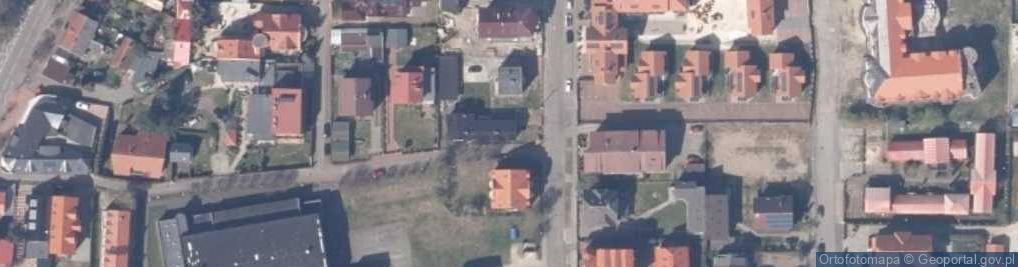 Zdjęcie satelitarne Pokoje Gościnne Kolumb