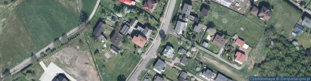 Zdjęcie satelitarne Pokoje gościnne Książęca