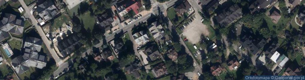Zdjęcie satelitarne Pokoje gościnne Magnolia