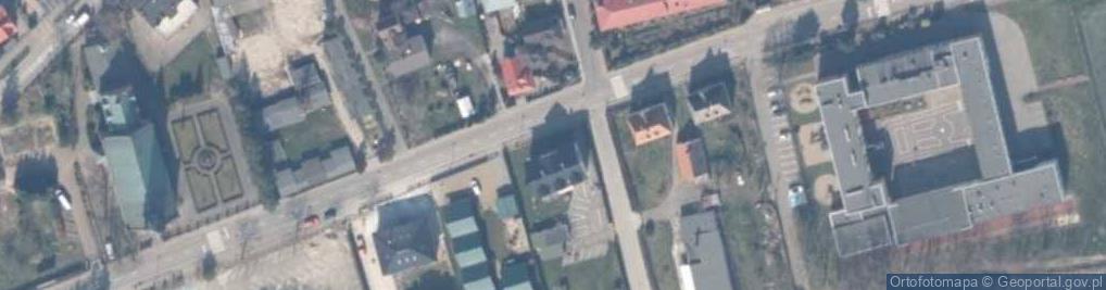 Zdjęcie satelitarne Pokoje Gościnne Pod Dmuchawcem