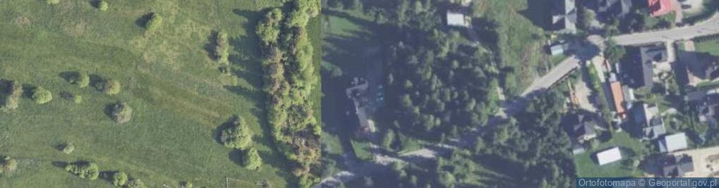 Zdjęcie satelitarne Pokoje gościnne Polakówka