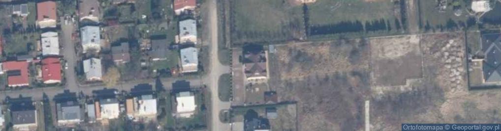 Zdjęcie satelitarne Pokoje Gościnne Raj