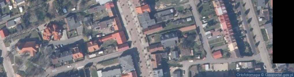 Zdjęcie satelitarne Pokoje Gościnne Skarabeusz