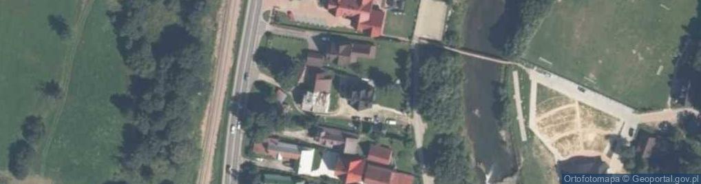 Zdjęcie satelitarne Pokoje Gościnne Skupniowie