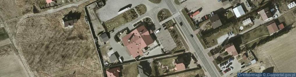 Zdjęcie satelitarne Pokoje gościnne Słoneczko