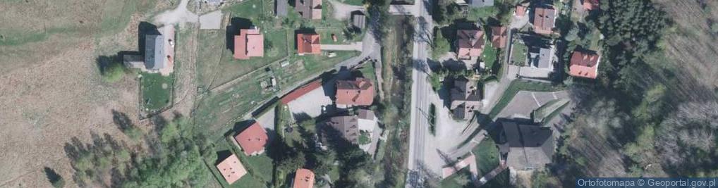 Zdjęcie satelitarne Pokoje gościnne Stenia