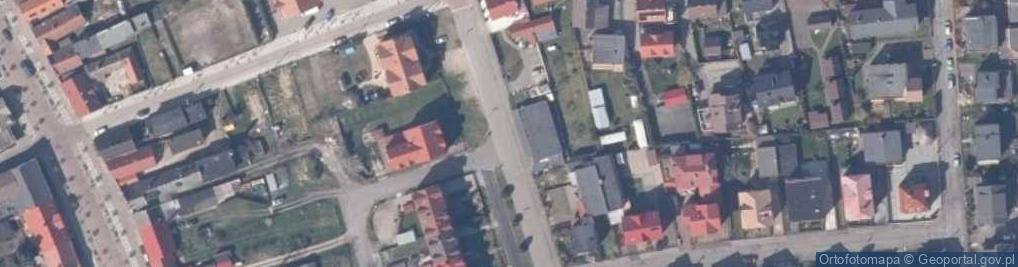 Zdjęcie satelitarne Pokoje gościnne Strączek Józef