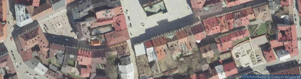 Zdjęcie satelitarne Pokoje gościnne TCI