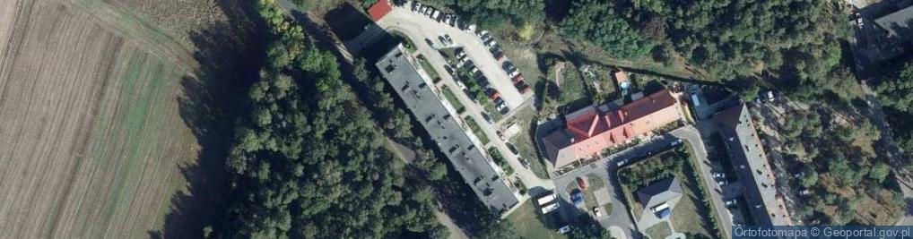 Zdjęcie satelitarne Pokoje Gościnne Tomaszowo