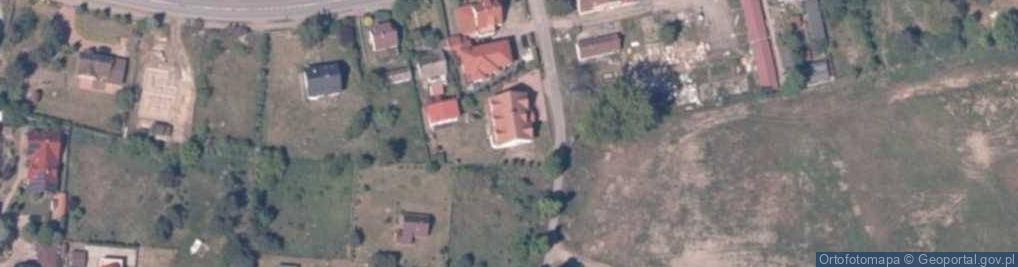 Zdjęcie satelitarne Pokoje Gościnne U Aliny