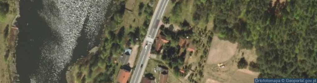 Zdjęcie satelitarne Pokoje gościnne U Antka