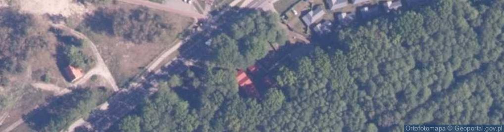 Zdjęcie satelitarne Pokoje Gościnne U HENI