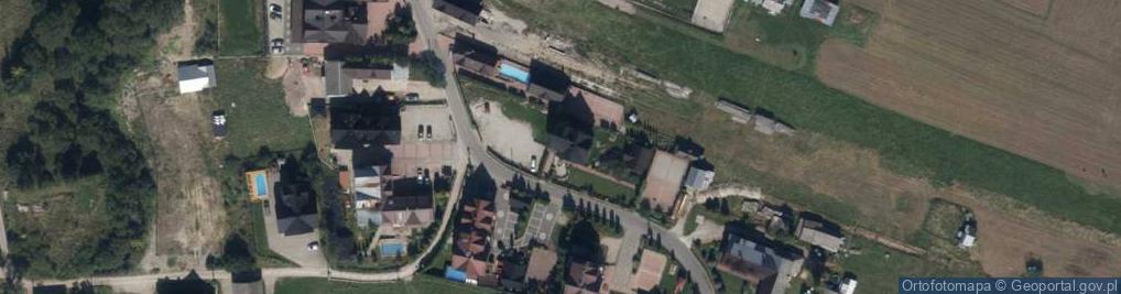 Zdjęcie satelitarne Pokoje Gościnne u Jędrka
