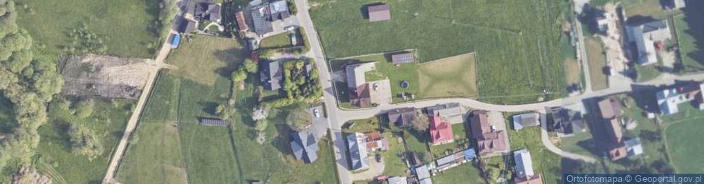 Zdjęcie satelitarne Pokoje Gościnne U Kantorki
