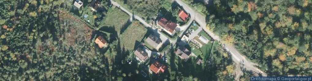 Zdjęcie satelitarne Pokoje Gościnne U Sabi