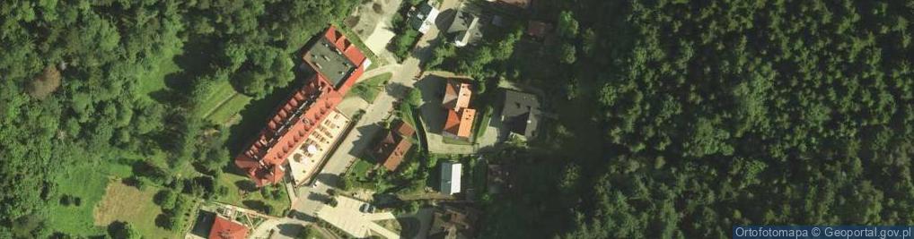 Zdjęcie satelitarne Pokoje gościnne Willa Krystyna