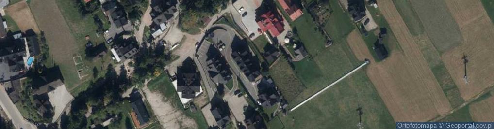 Zdjęcie satelitarne Pokoje gościnne