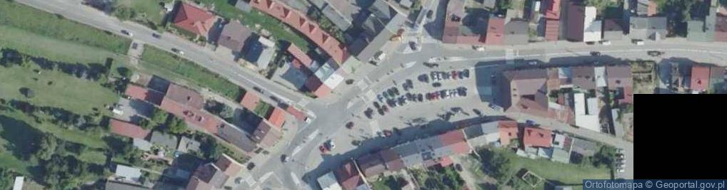 Zdjęcie satelitarne Pokoje gościnne