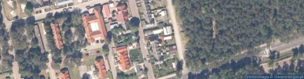 Zdjęcie satelitarne Pokoje gościnne