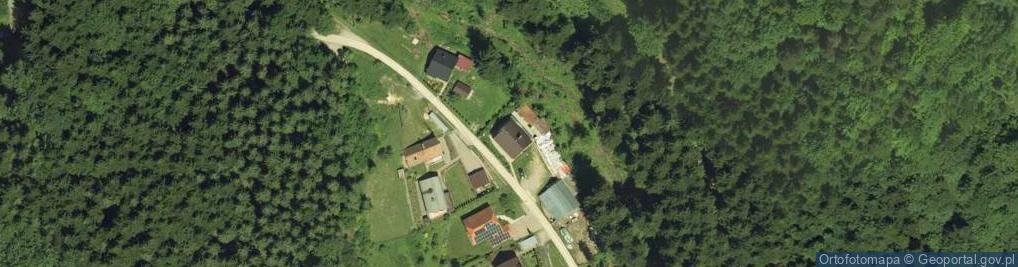 Zdjęcie satelitarne Pokoje Gościnne