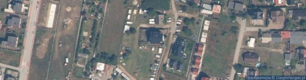 Zdjęcie satelitarne Pokoje u Justyny