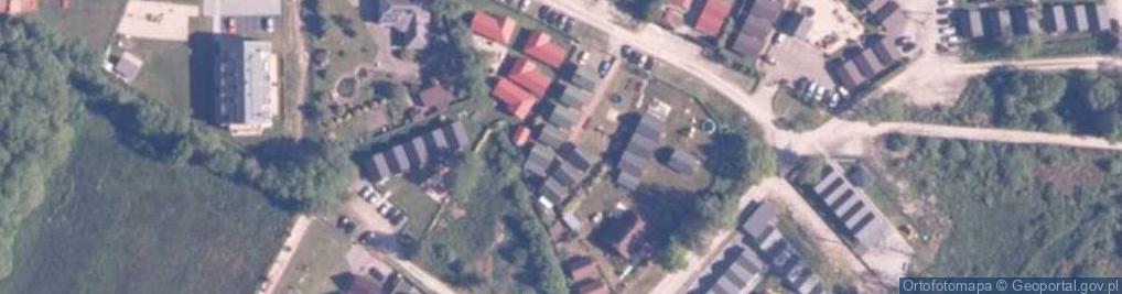 Zdjęcie satelitarne Skrawek Nieba - Domki Letniskowe