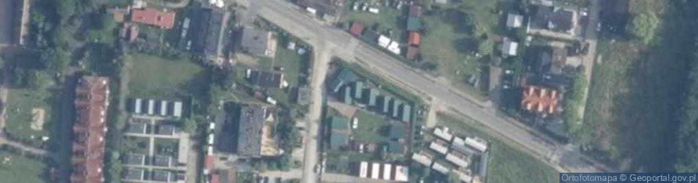 Zdjęcie satelitarne Słoneczne Domki Sarbinowo